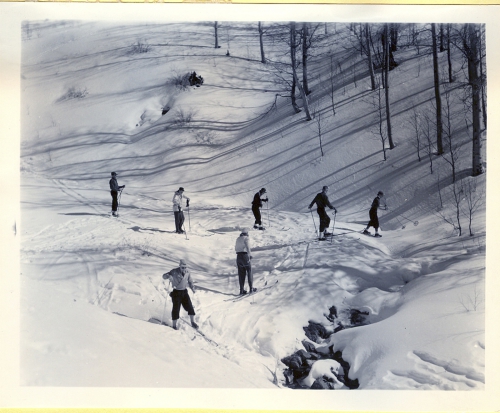 Skiing Big Tesuque - 1940