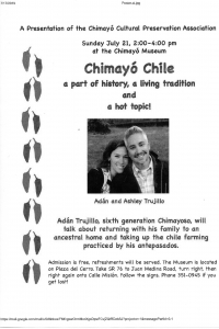 Chimayo Chile: A Growing Tradition