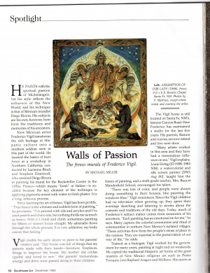 Walls of Passion: The Fresco Murals of Frederico Vigil
